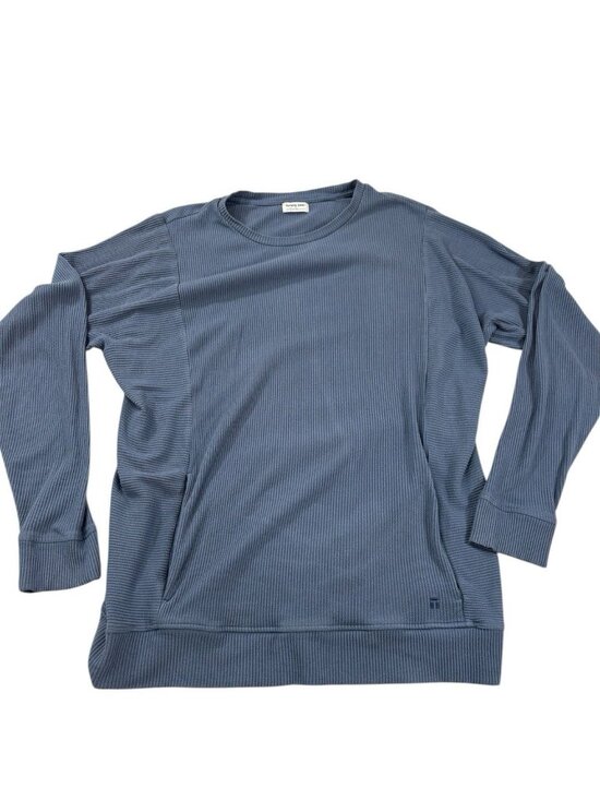 Tommy John Other - Tommy John Sweatshirt Mens Blue Size Large Ribbed Crew Neck Pullover